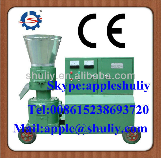 Flat die pellet machine/wood pellet making machine/feed pellet making machine (0086-15238693720)