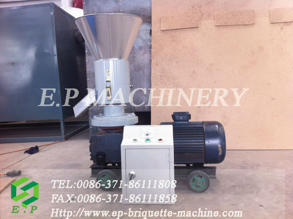 flat die pelletizing machines with CE certification