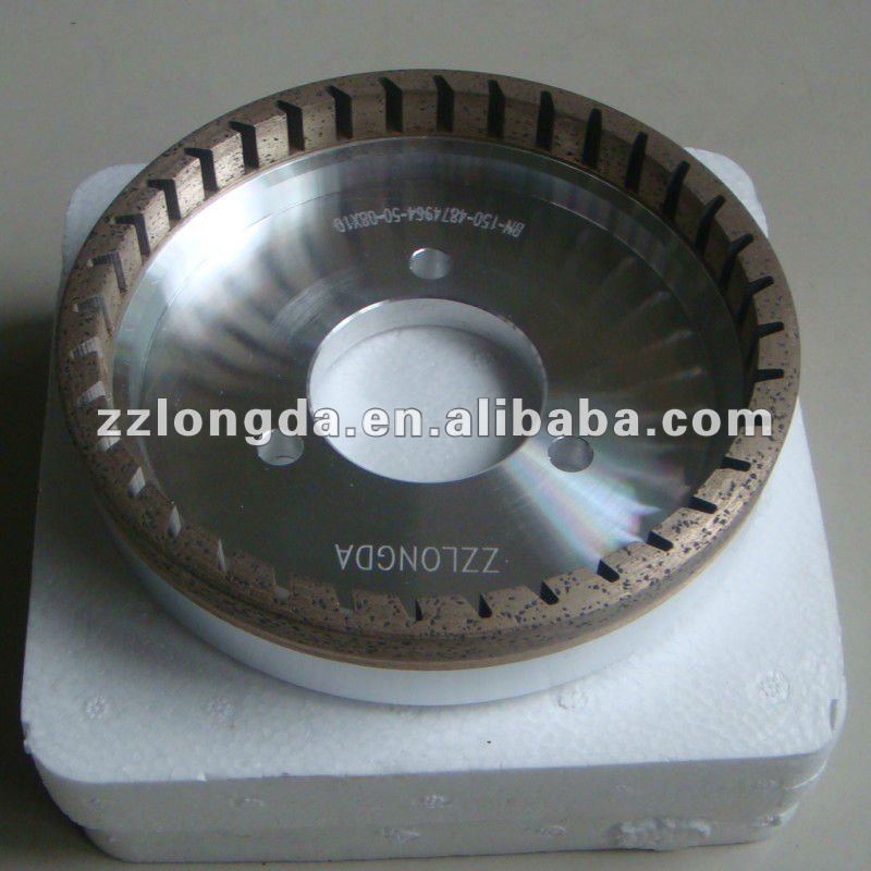 Flat Glass Diamond Grinding Wheel on Bavelloni machine