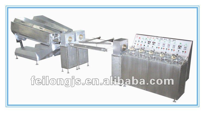 FLD-automatic Double rollers multicolor rope sizer production line