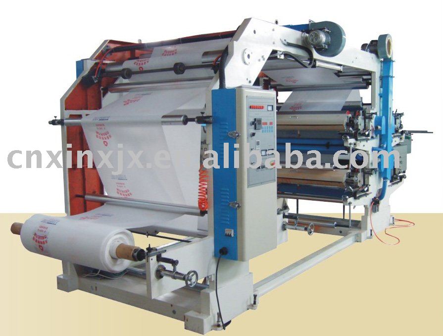 flexo printing machine for non-woven