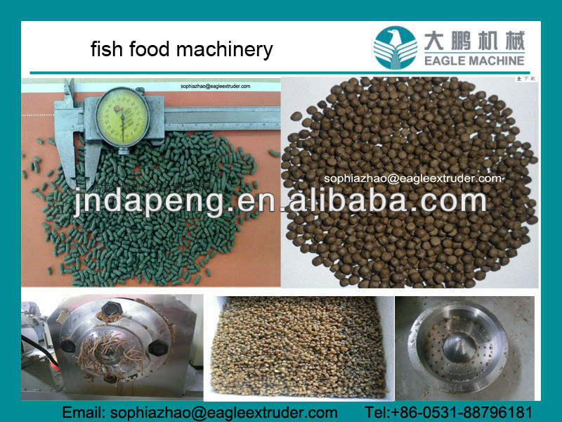 Floating fish pellet machine/fish feed pellet prodcution line