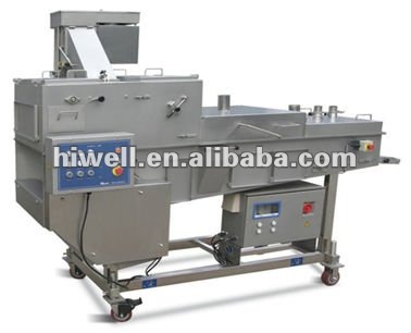 Flour coating machine