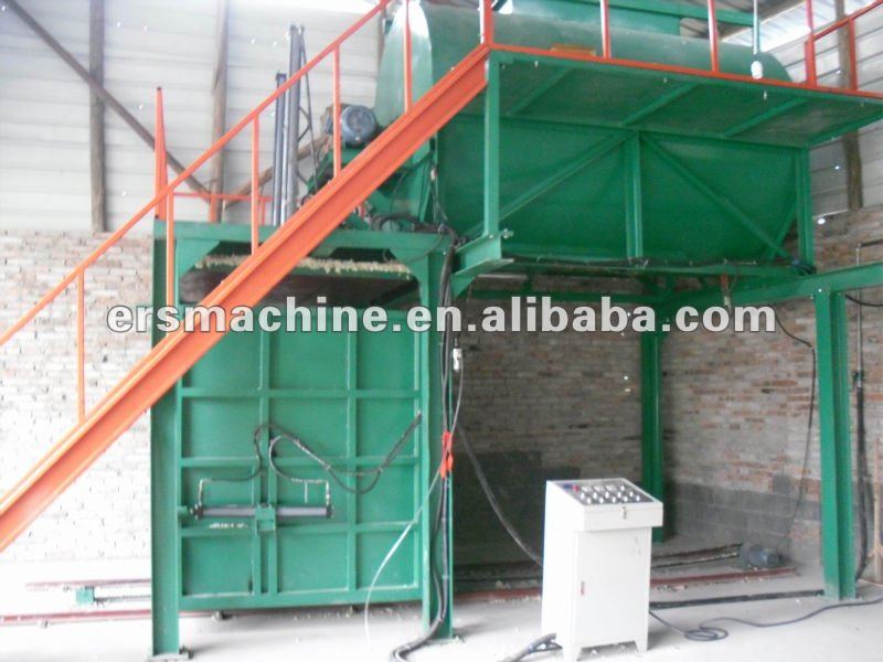 Foam scraps recycle rebonded foam making machine