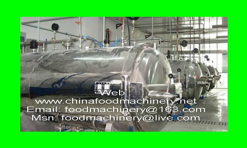 food autoclave equipment