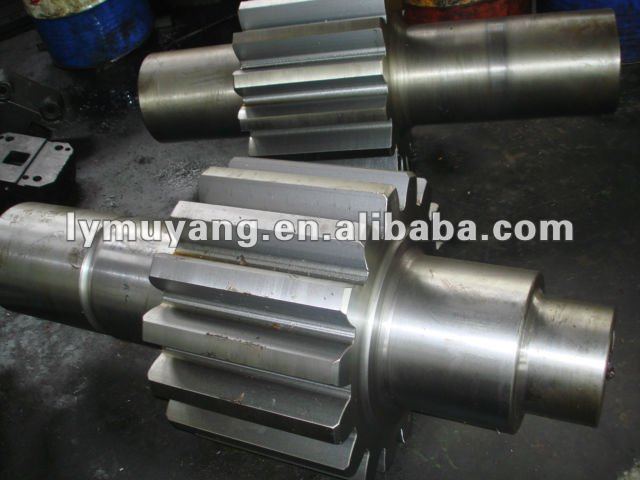 forging steel spur gear shaft