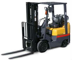 Forklift 3 mast, battery operated
