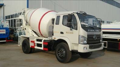 Foton small concrete mixer truck 3cbm china for sales