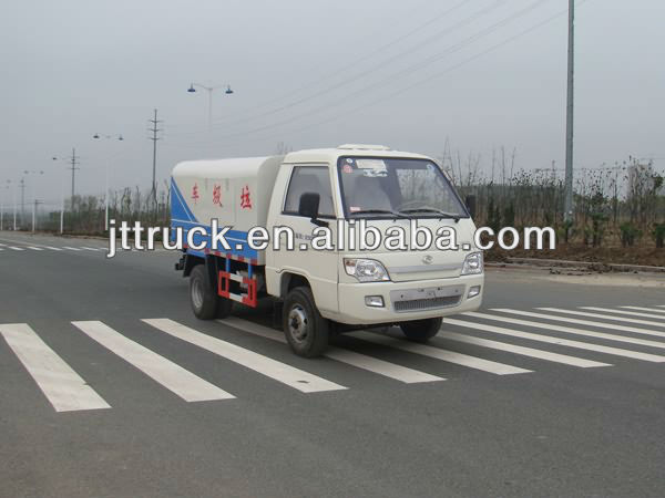 Foton small garbage truck,Euro 3 4*2 dump garbage truck