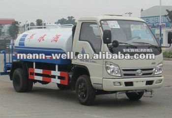 Foton tanker truck, water truck, water cargo truck, 5-6T Watering Cart