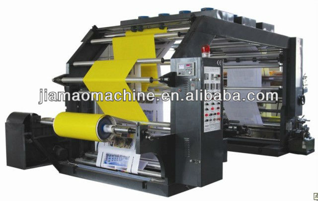 four-color non-woven fabric handbag printing Machine, PVC/PP film Flexo Printing Machine