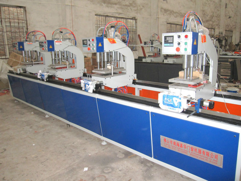 four-head welding machine for PVC profile