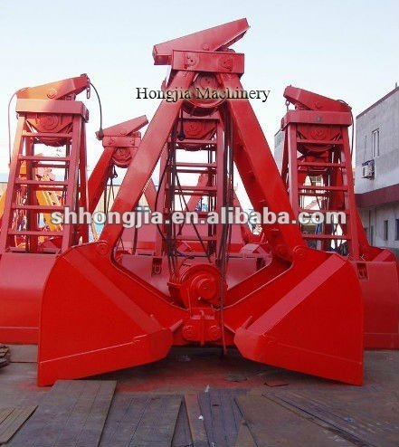 Four ropes Clamshell Grab/ Harbour Equipment