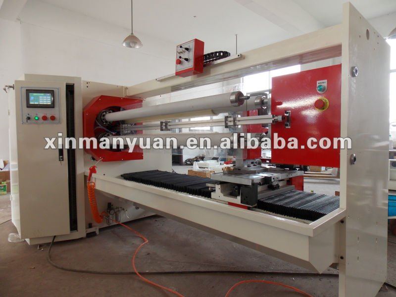 Four Shafts Automatic Slitting Machine for BOPP Tape,PVC Tape,Foam Tape