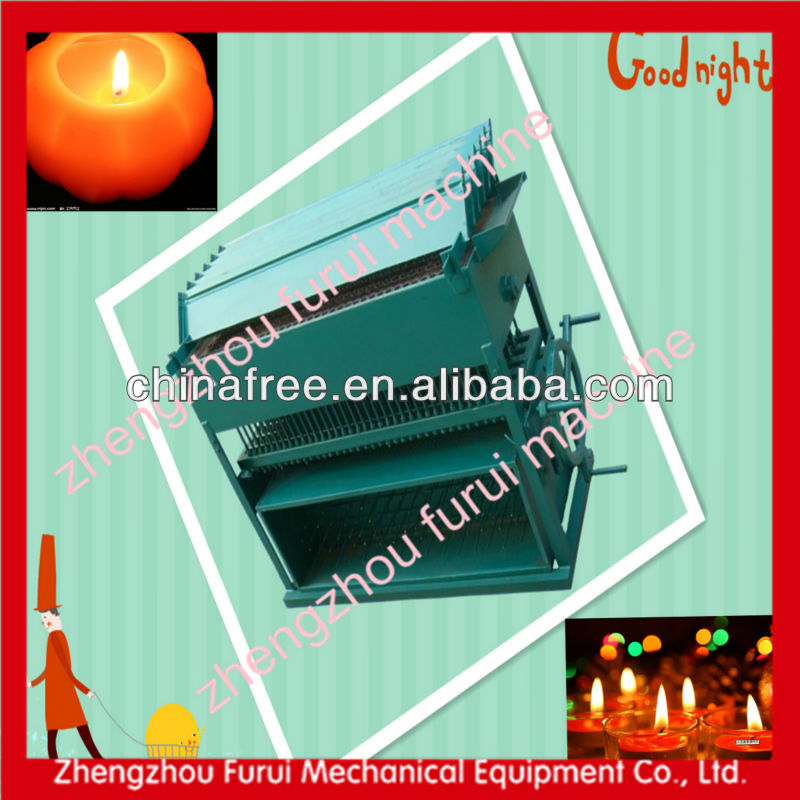 FR-series CE approved candle wax filling machine with seamless brass tube