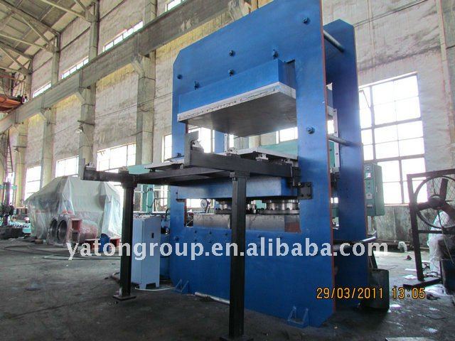 Frame type plate vulcanizing press