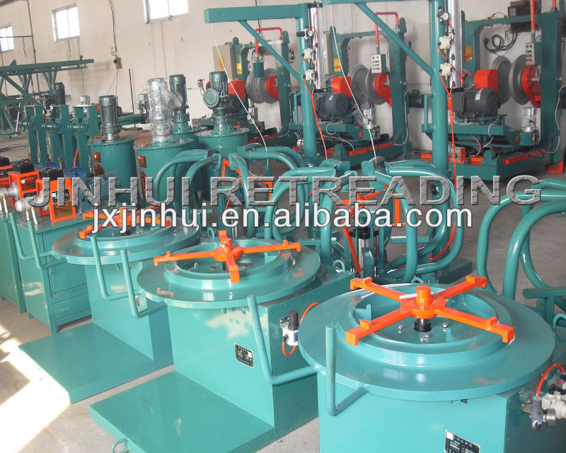 Free installing tyre retreading machine