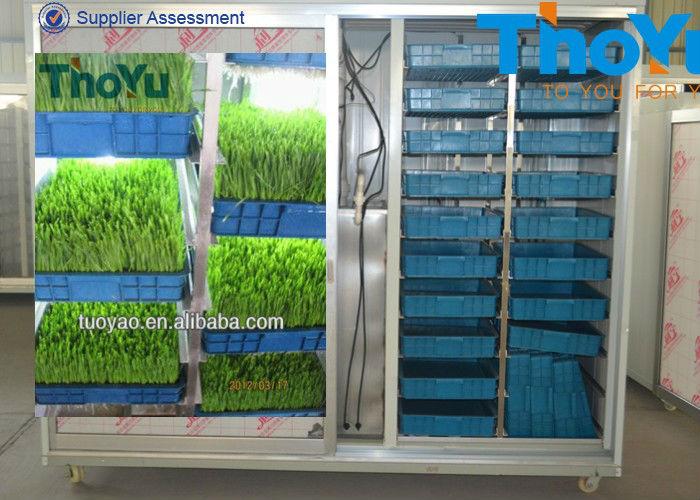 Fresh grass growing machine for cow sheep food