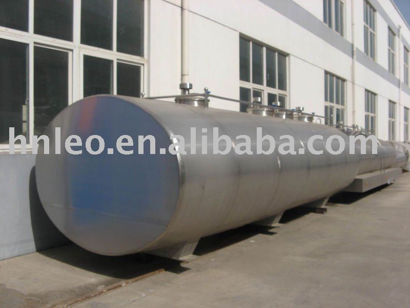 fresh milk storage insulated tank