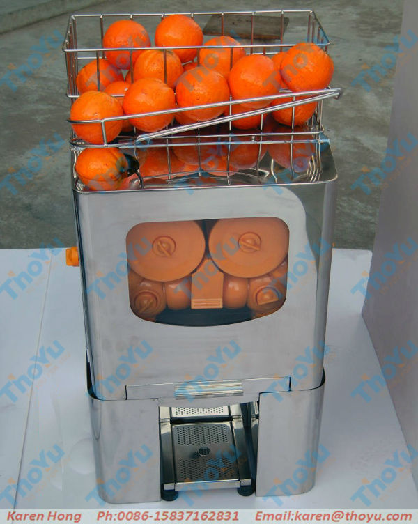 fresh orange juice making machine with low consumption