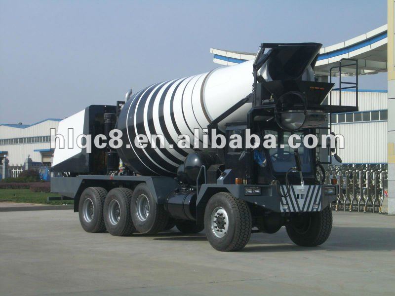 Front Discharge concrete mixing truck
