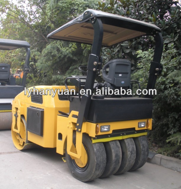 front drum rear tyre road roller