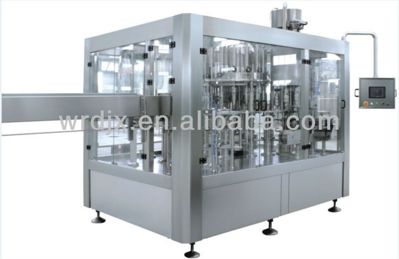 Fruit Juice Washing, Filling and Capping 3 in 1 machine