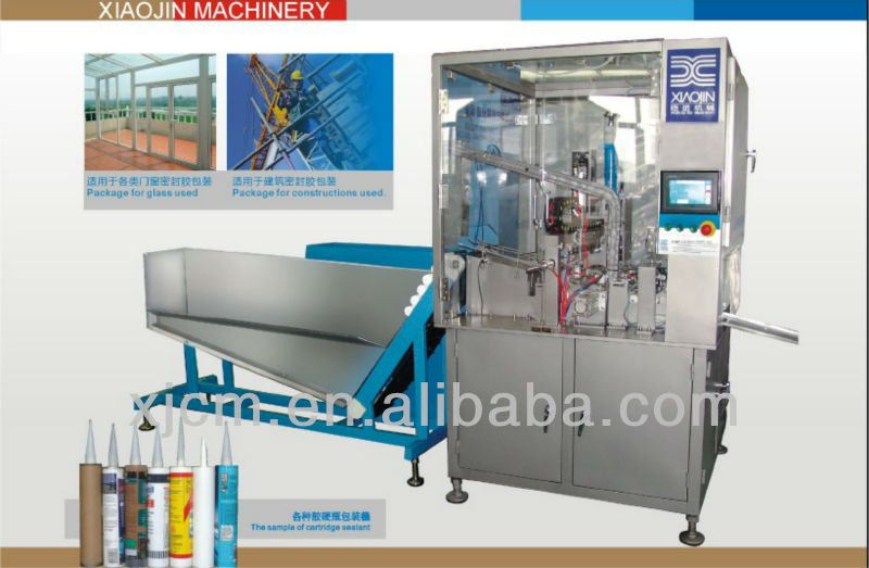 Full-Auto Cartridge Silicone Sealant Filling Machine