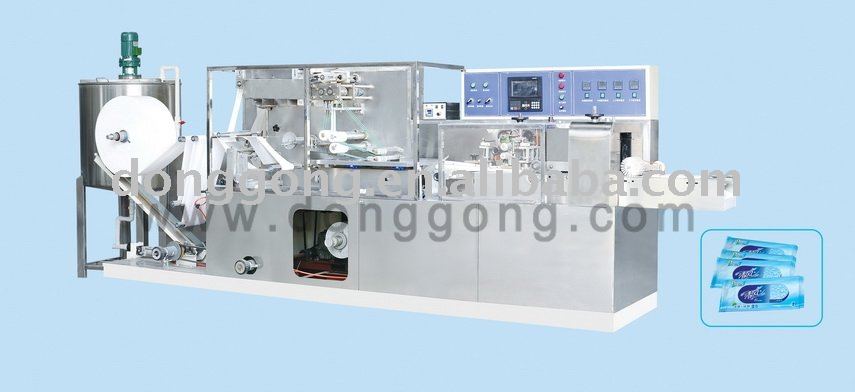 Full Auto Single Piece Packing Wet Wipes Machine