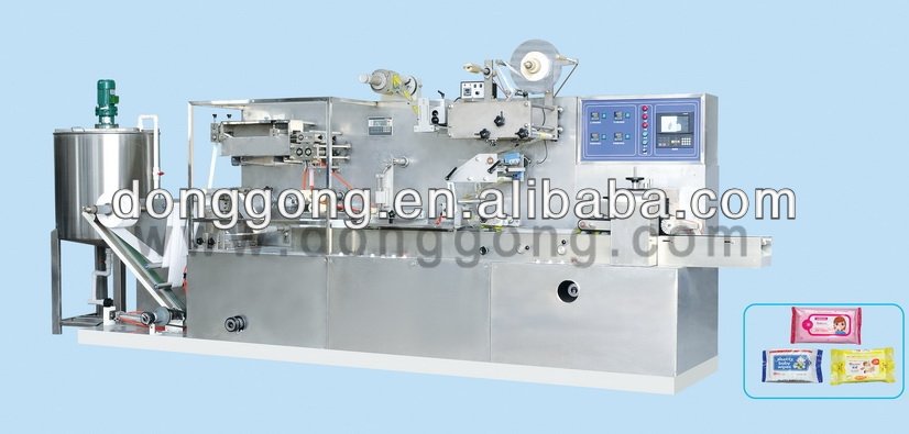 Full Auto Wet Wipe Folding And Packing Machine