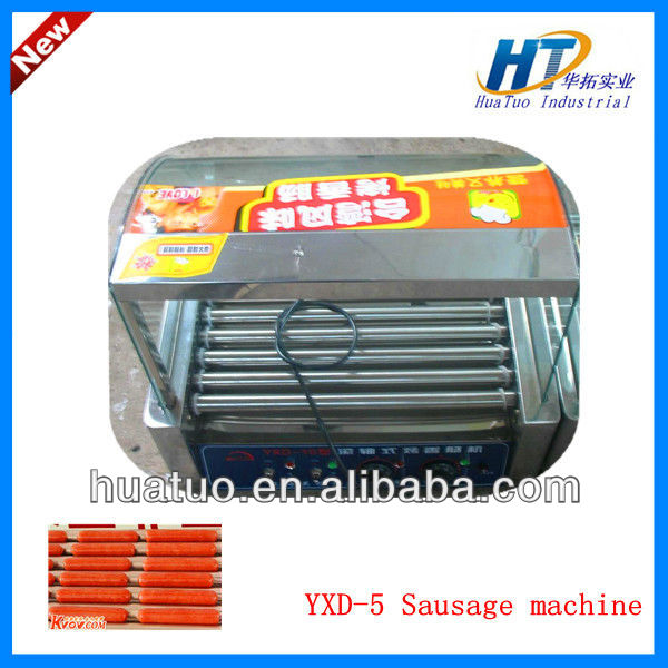 Full automatic 360 degree electrical automatic home industrial grilled sausage machine for sell YXD-5