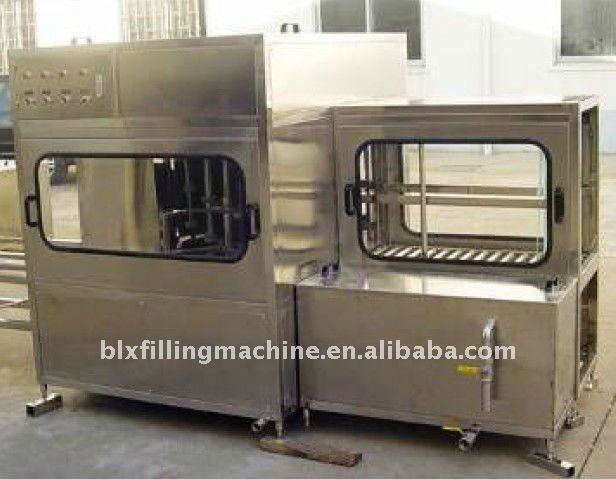 Full automatic 5 gallon bottle inner and outer brusher/washer/rinsing machine