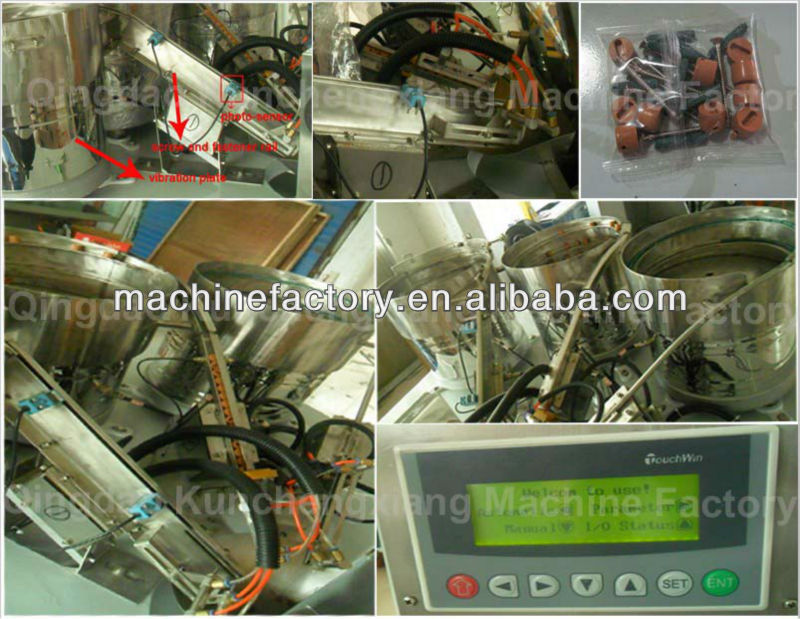 Full Automatic bolt counting and packaging machine