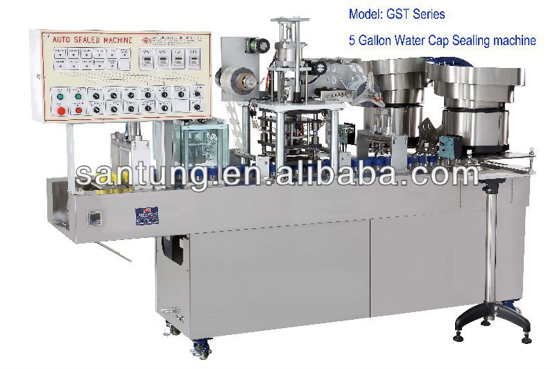 Full automatic bottle water cap sealing machine