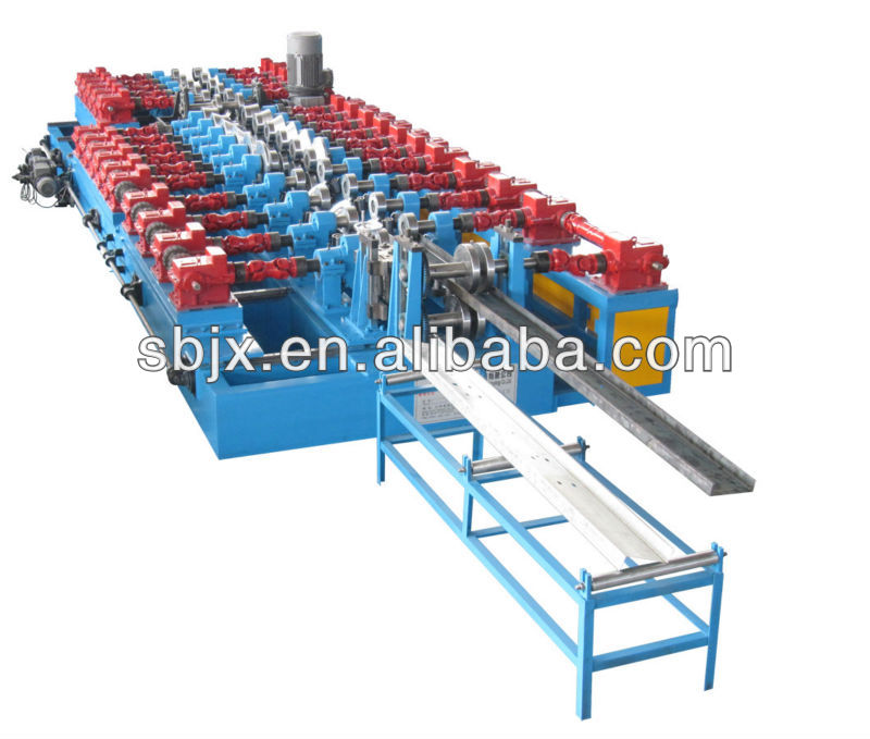 Full-automatic c purline roll forming machine (Drive bygear box)