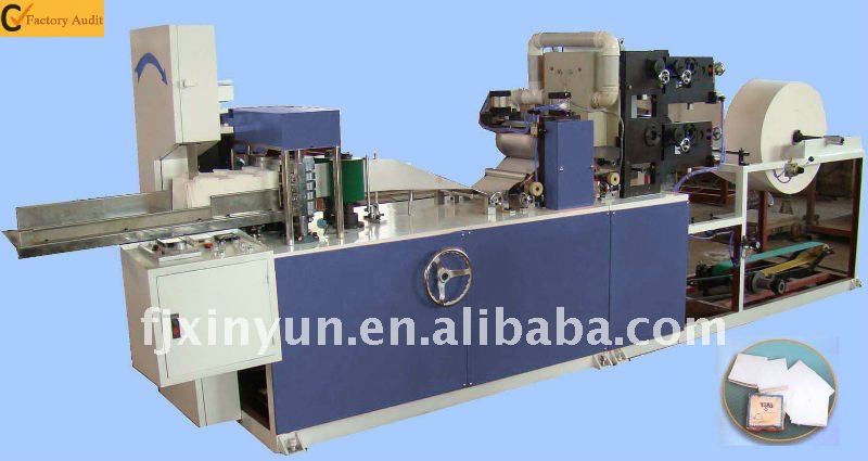 Full-automatic Colored Napkin Paper Folding Machine