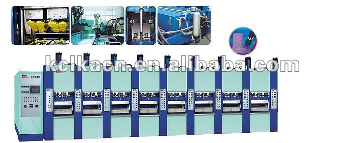 Full-automatic Double-color EVA Injection moulding machine