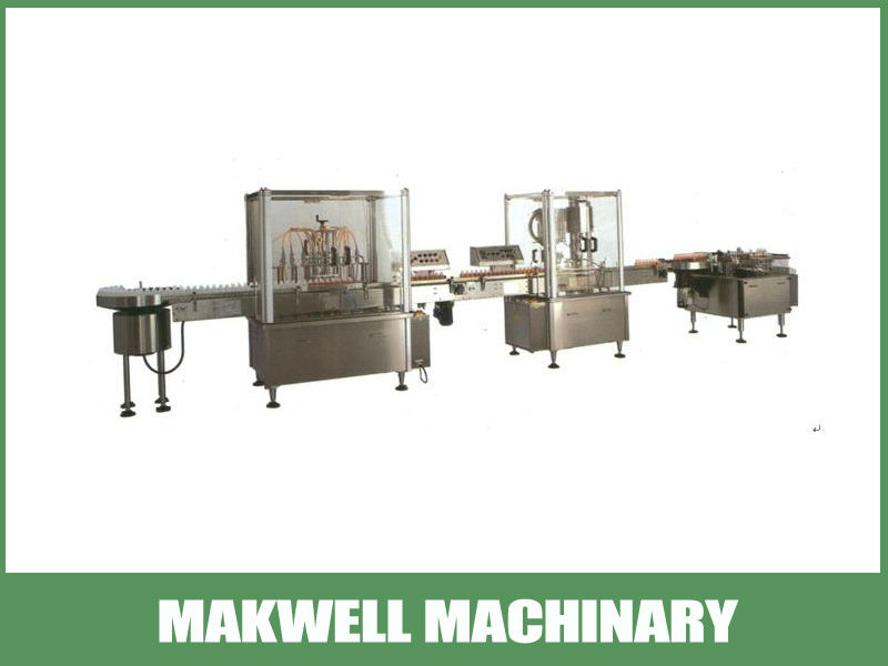 Full automatic filling and capping machine