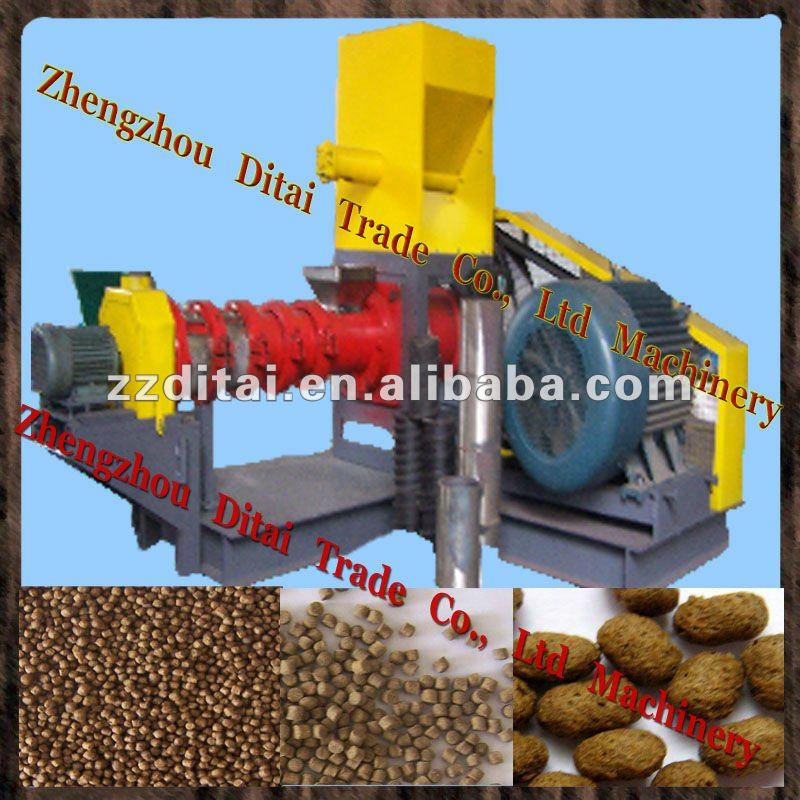 Full automatic floating fish feed extruder machine