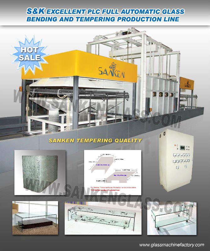 Full Automatic Glass Furniture Tempering Line