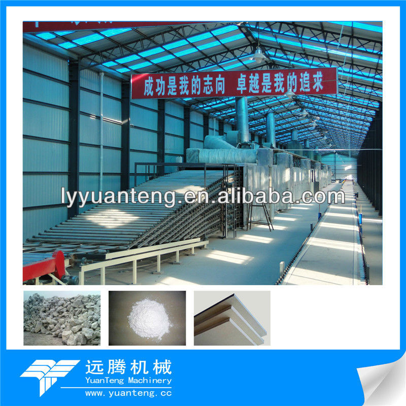 full automatic gypsum board production line