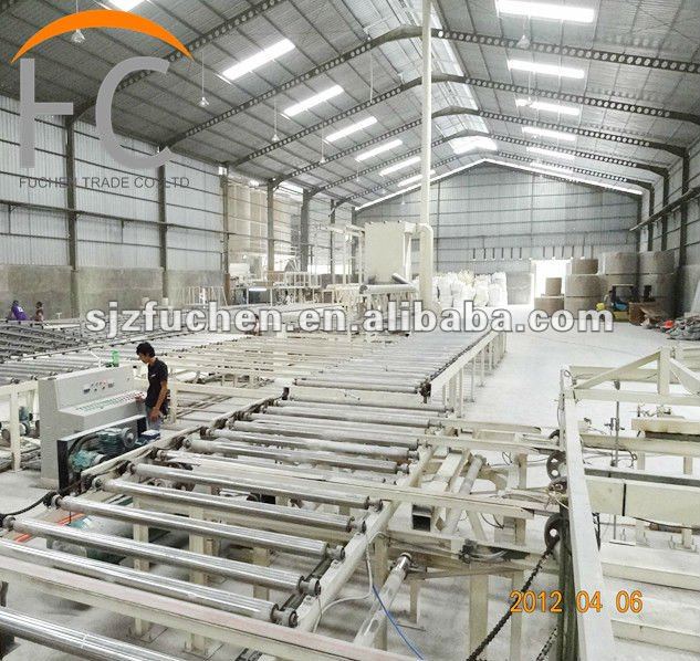 full automatic Paper faced gypsum board production line