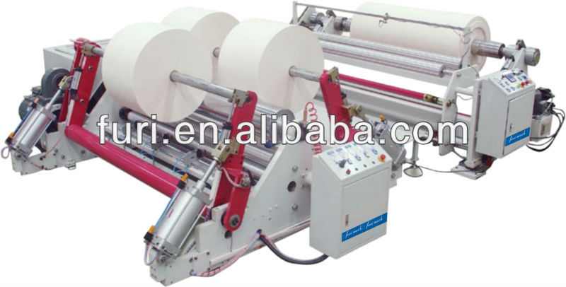 Full-automatic Paper Slitting and Rewinding Machine,double-shaft slitter rewinder