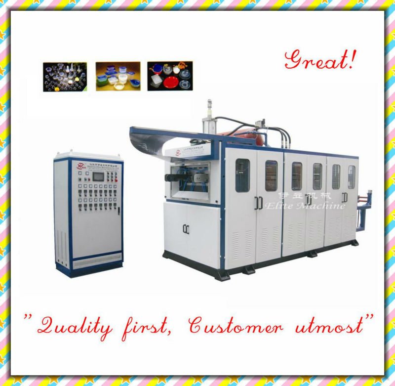 Full automatic plastic dish making machine