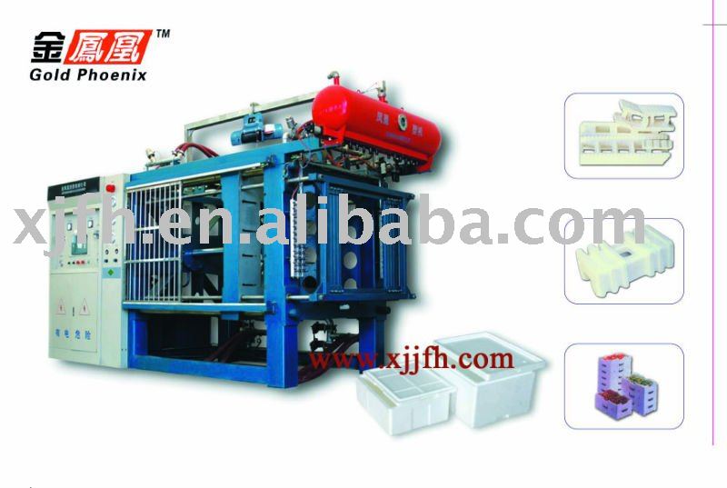 Full automatic shape molding machine with vacuum