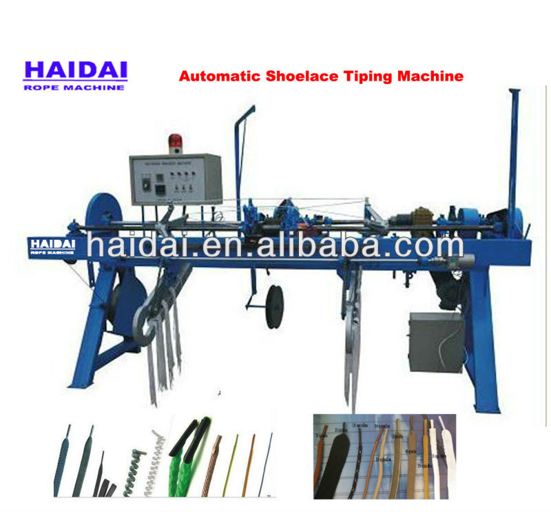 Full Automatic Shoelace Rope Tipping Machine