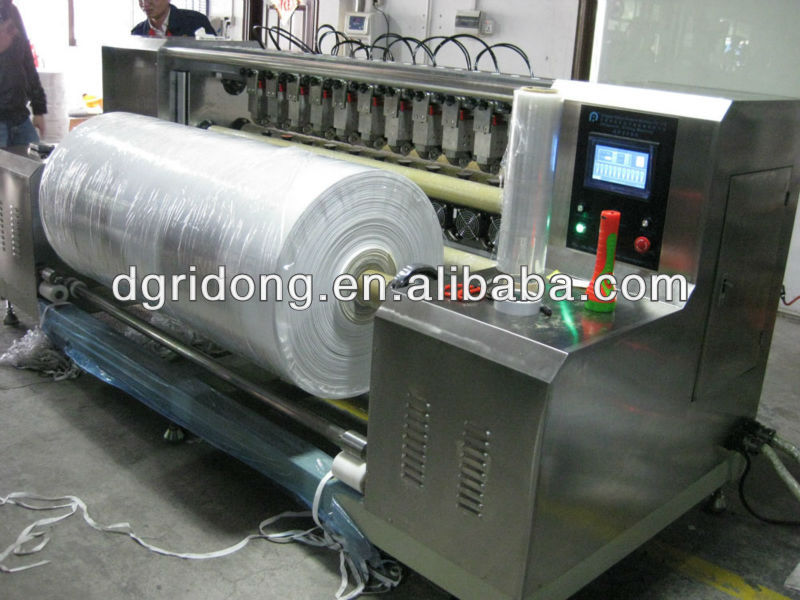 Full automatic ultrasonic roller fabric slit machine