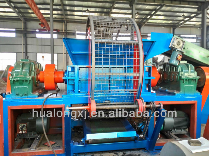 full automatic waste tire recycling line