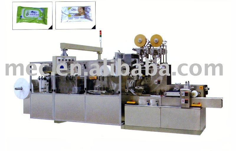Full Automatic Wet Tissue Folding and Packing Machine