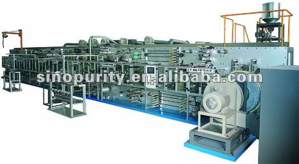 Full Servo Baby Diaper Machine(embossing machine )